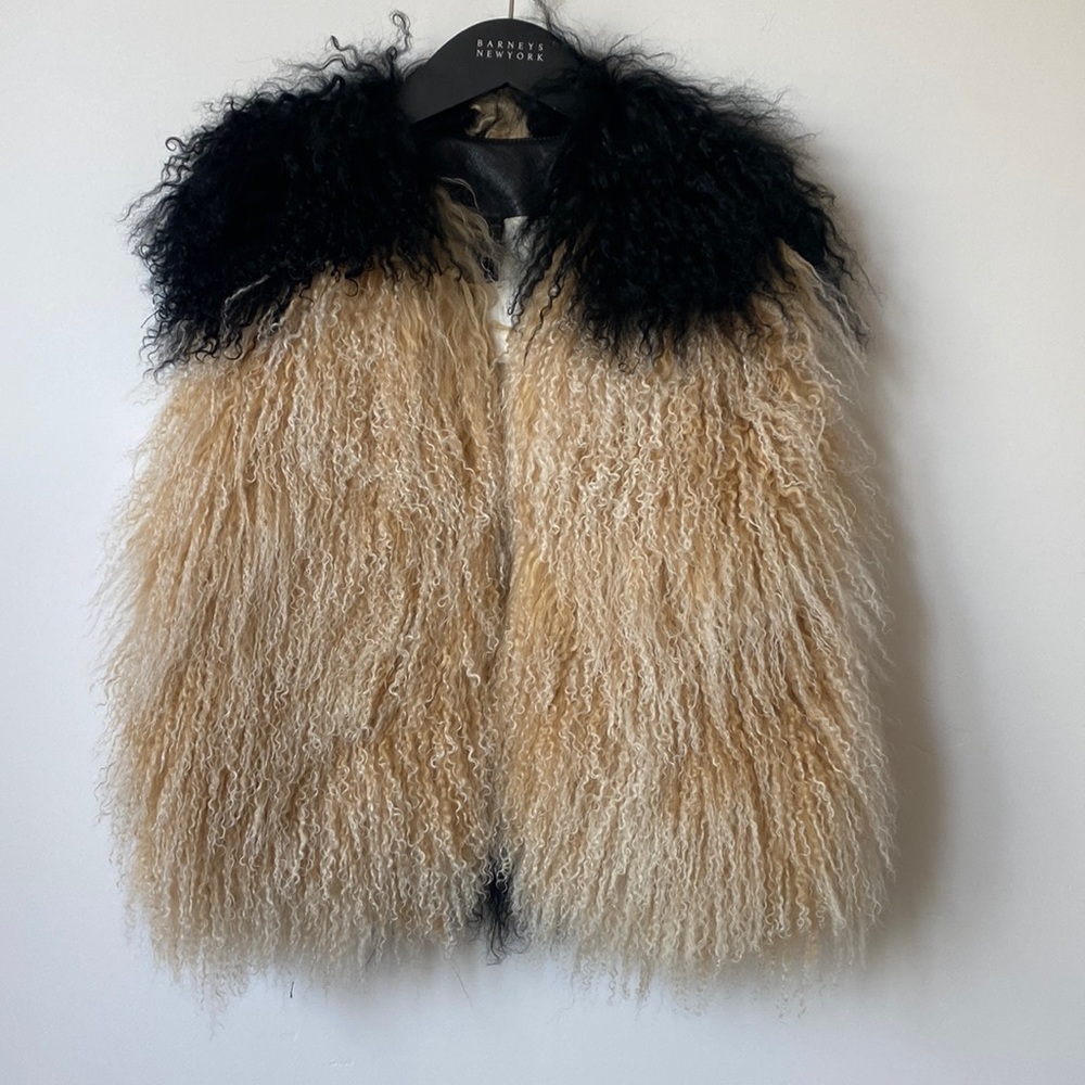 DRIFTER - ANIMAL FUR VEST - ONE SIZE / XS/S